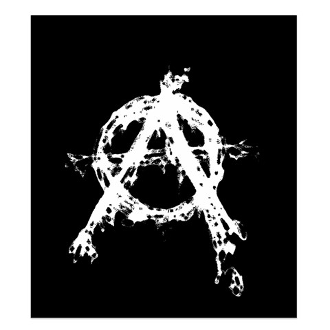 Anarchy Duvet Cover Double Side (King Size) from ArtsNow.com Front
