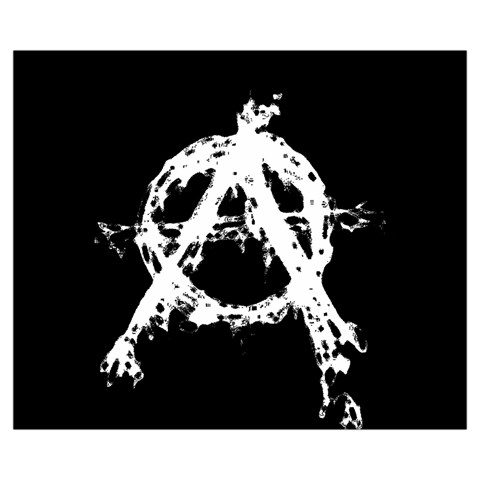 Anarchy Medium Tote Bag from ArtsNow.com Front