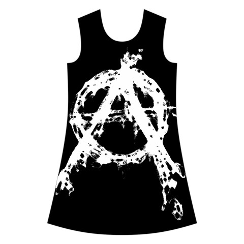 Anarchy Kids  Short Sleeve Velvet Dress from ArtsNow.com Front