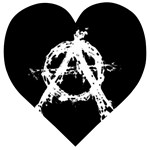 Anarchy Wooden Puzzle Heart