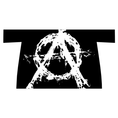 Anarchy Wristlet Pouch Bag (Small) from ArtsNow.com Front
