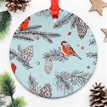 Christmas birds Ornament (Round)