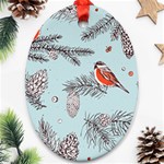 Christmas birds Ornament (Oval)