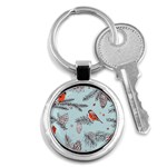 Christmas birds Key Chain (Round)