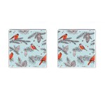 Christmas birds Cufflinks (Square)