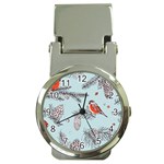 Christmas birds Money Clip Watches