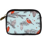 Christmas birds Digital Camera Leather Case