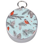 Christmas birds Silver Compasses