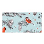 Christmas birds Satin Wrap