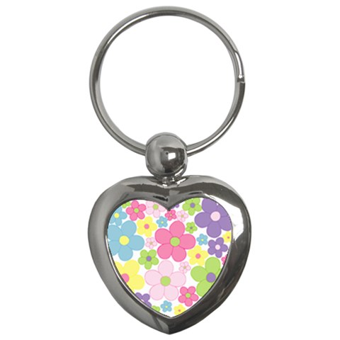 flowern Key Chain (Heart) from ArtsNow.com Front