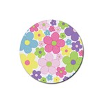 flowern Rubber Coaster (Round)