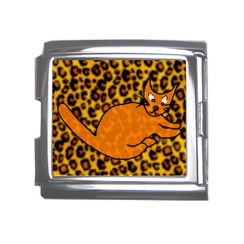 an_texture03 Mega Link Italian Charm (18mm) from ArtsNow.com Front