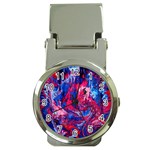 Painted feathers Money Clip Watches