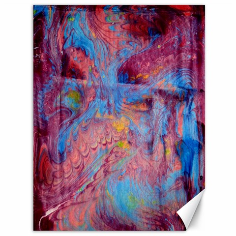 Abstract marbling art print Canvas 36  x 48  from ArtsNow.com 35.26 x46.15  Canvas - 1