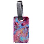 Abstract marbling art print Luggage Tag (two sides)