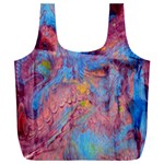 Abstract marbling art print Full Print Recycle Bag (XXL)