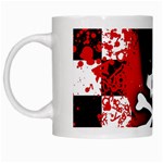 Emo Skull White Mugs