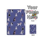 Husky Dogs With Sparkles Playing Cards 54 Designs (Mini)