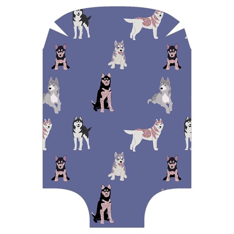 Husky Dogs With Sparkles Luggage Cover (Large) from ArtsNow.com Front