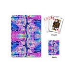 Waves Repeats V Playing Cards Single Design (Mini)