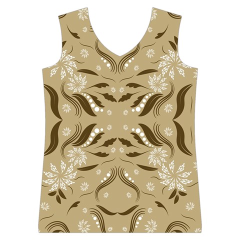 Folk flowers print Floral pattern Ethnic art Women s Basketball Tank Top from ArtsNow.com Front