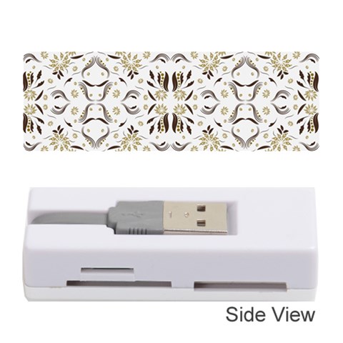 Folk flowers print Floral pattern Ethnic art Memory Card Reader (Stick) from ArtsNow.com Front