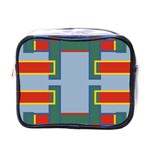 Abstract pattern geometric backgrounds   Mini Toiletries Bag (One Side)