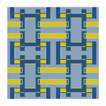 Abstract pattern geometric backgrounds   Medium Glasses Cloth (2 Sides)