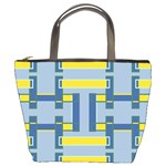 Abstract pattern geometric backgrounds   Bucket Bag