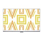 Abstract pattern geometric backgrounds   Business Card Holder