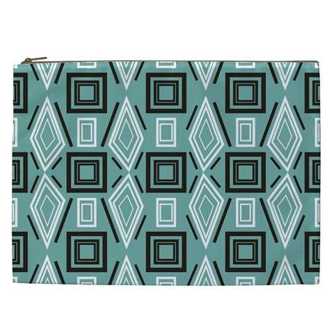 Abstract geometric design   geometric fantasy   Cosmetic Bag (XXL) from ArtsNow.com Front