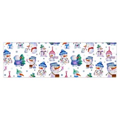 Cute Snowmen Celebrate New Year Toiletries Pouch from ArtsNow.com Hand Strap