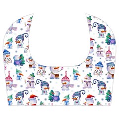 Cute Snowmen Celebrate New Year Kids  Midi Sailor Dress from ArtsNow.com Collar