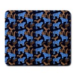 Blue Tigers Large Mousepads