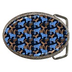 Blue Tigers Belt Buckles