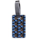 Blue Tigers Luggage Tag (one side)