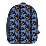 Blue Tigers School Bag (XL)