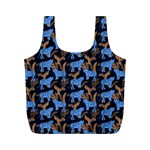 Blue Tigers Full Print Recycle Bag (M)