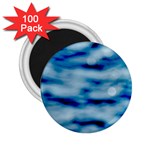Blue Waves Abstract Series No5 2.25  Magnets (100 pack) 