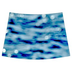 Blue Waves Abstract Series No5 Kids  Midi Sailor Dress from ArtsNow.com Back Skirt