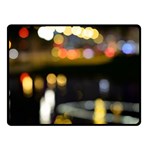 City Lights Double Sided Fleece Blanket (Small) 