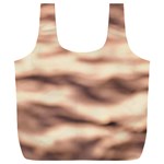 Pink  Waves Abstract Series No6 Full Print Recycle Bag (XXL)
