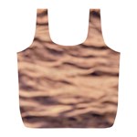 Pink  Waves Abstract Series No5 Full Print Recycle Bag (L)