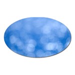 Light Reflections Abstract Oval Magnet