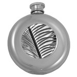 Cycas Leaf The Shadows Round Hip Flask (5 oz)