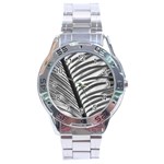 Cycas Leaf The Shadows Stainless Steel Analogue Watch