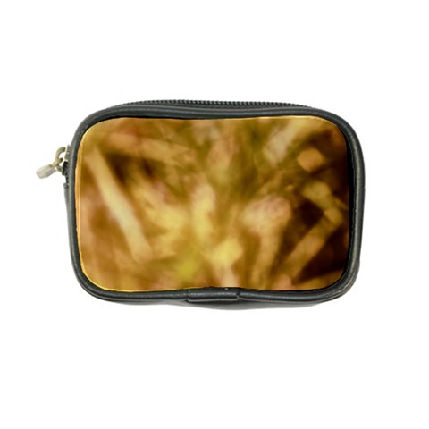 Orange Papyrus Abstract Coin Purse from ArtsNow.com Front