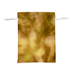 Orange Papyrus Abstract Lightweight Drawstring Pouch (M) from ArtsNow.com Front