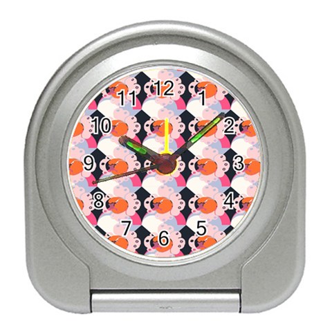 Digi Anim Travel Alarm Clock from ArtsNow.com Front