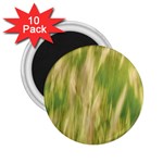 Golden Grass Abstract 2.25  Magnets (10 pack) 